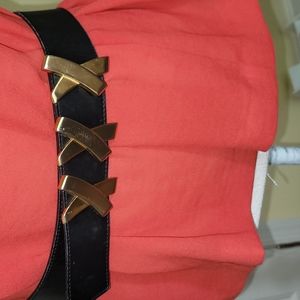 Paloma Picasso Genuine Leather belt